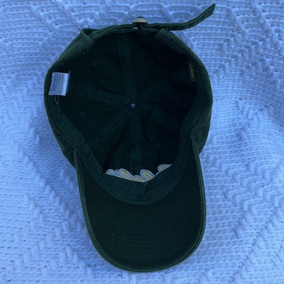 Cabela’s green and yellow adjustable cap - Picture 7 of 9
